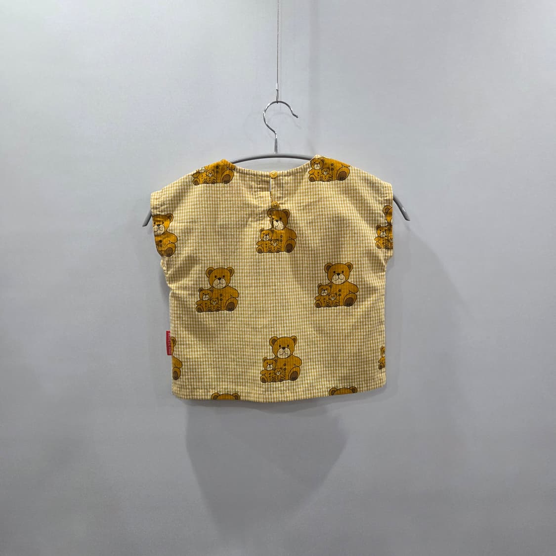 베베드피노 키즈 깅엄체크 민소매 티셔츠 100 상품이미지5