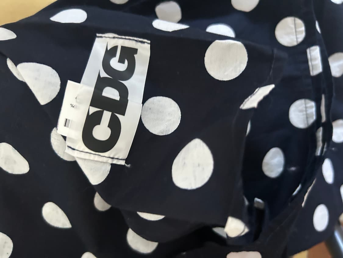 cdg 도트 머플러 상품이미지1