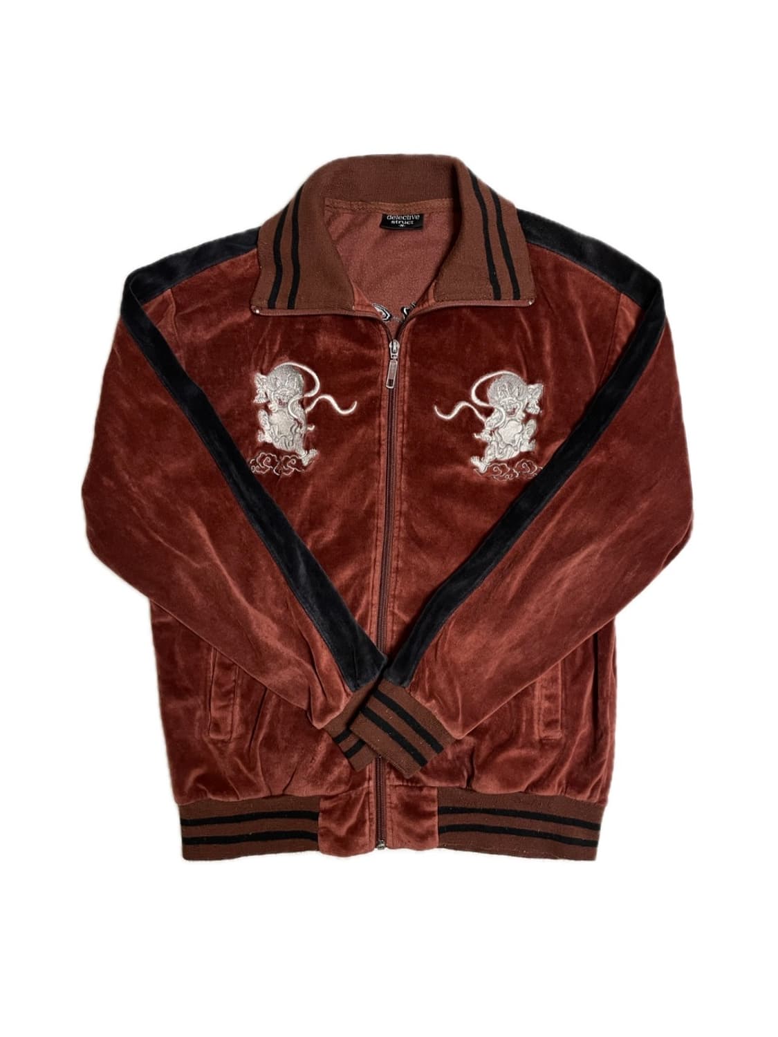 Detective struct 오리엔탈 져지 스카잔 스카쟌 펑크 y2k 상품이미지1