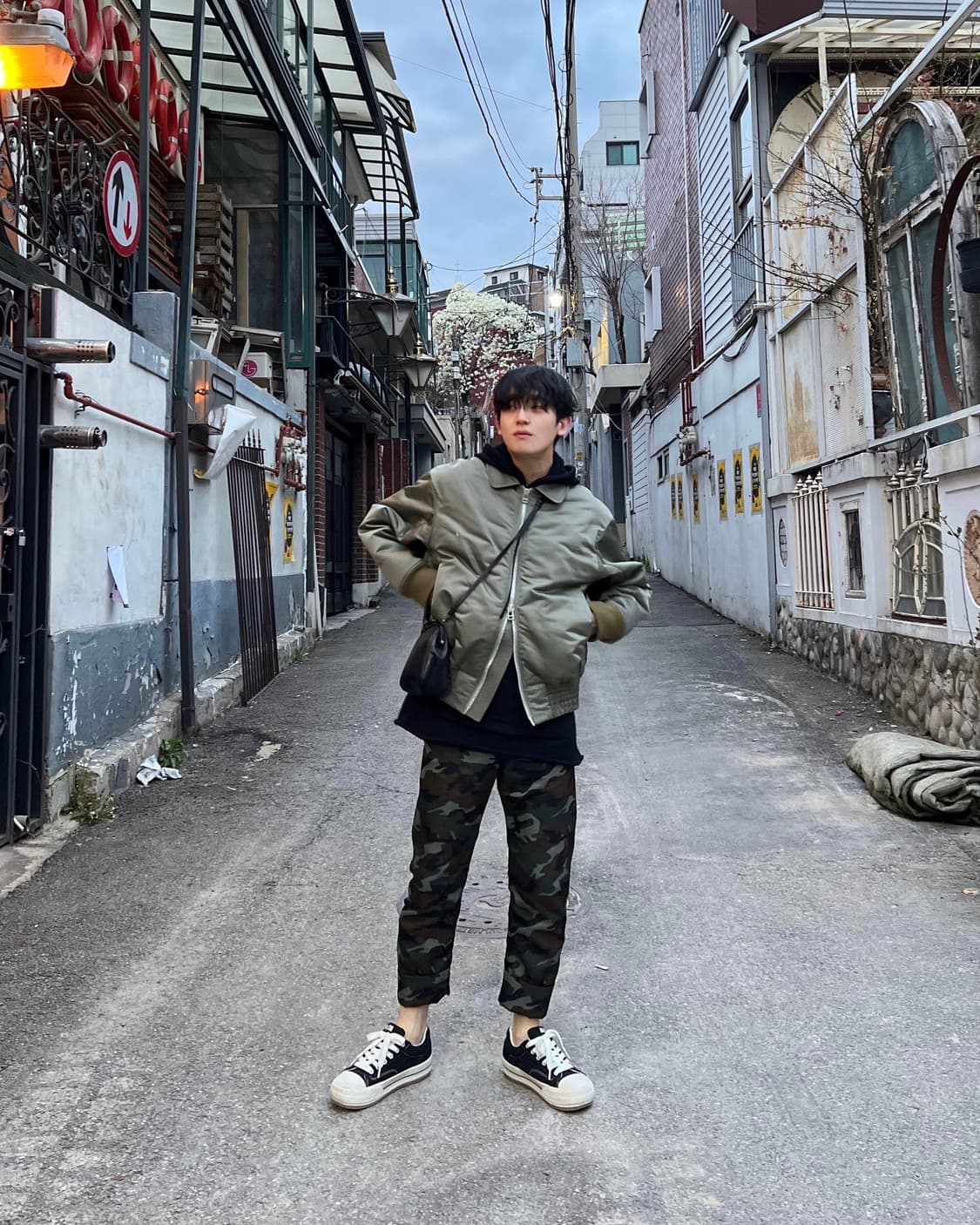 요지야마모토 나일론 카모롤업팬츠 3size 상품이미지4