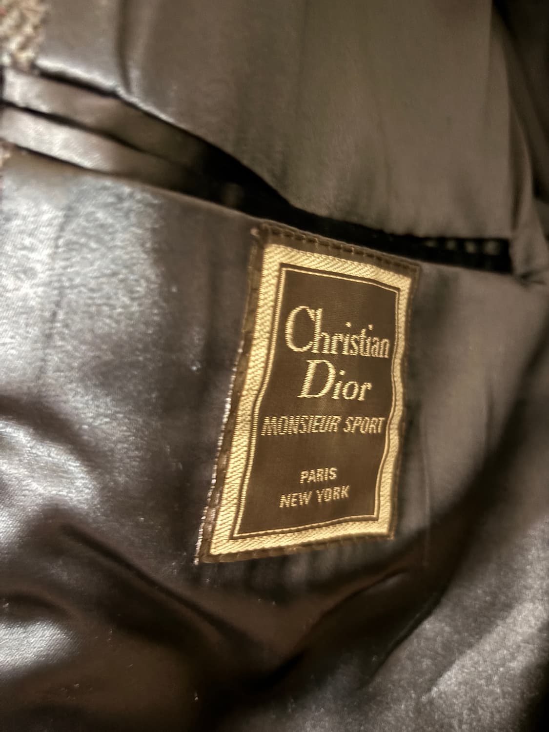 크리스찬 디올 / 블루 캐시미어 코트 / 2xl 110 상품이미지3