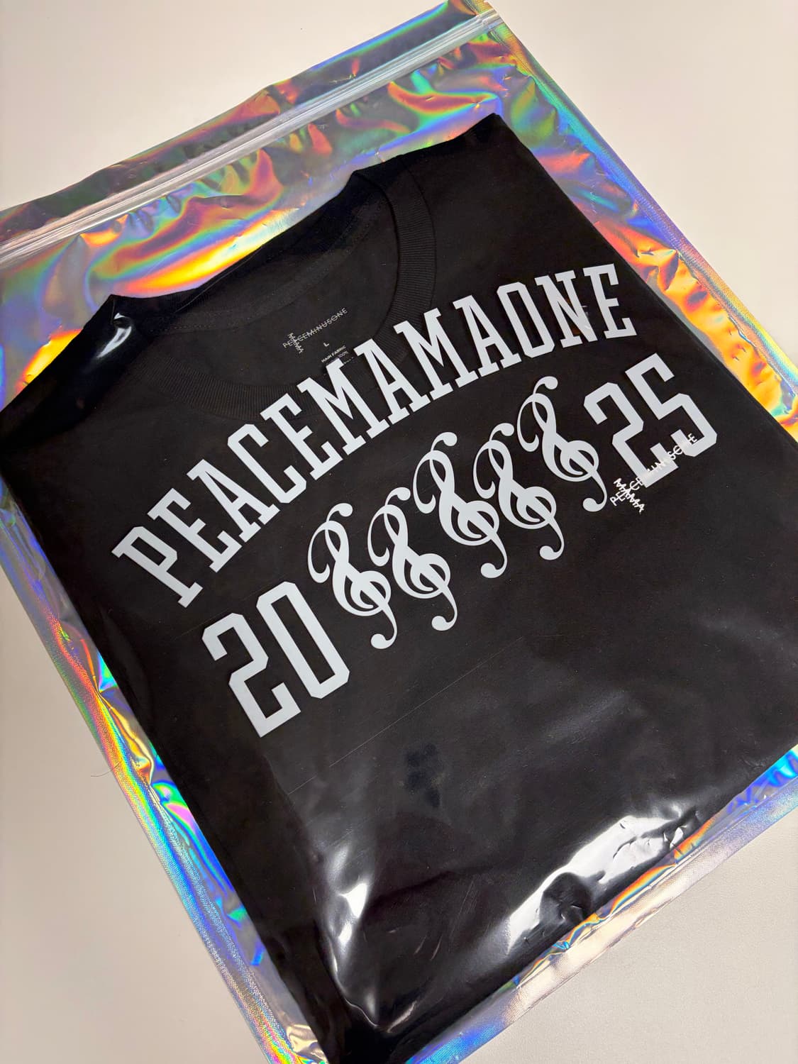 [L] 25fw 피스마이너스원 GD 반팔 블랙 새상품 급처해용💙 상품이미지2