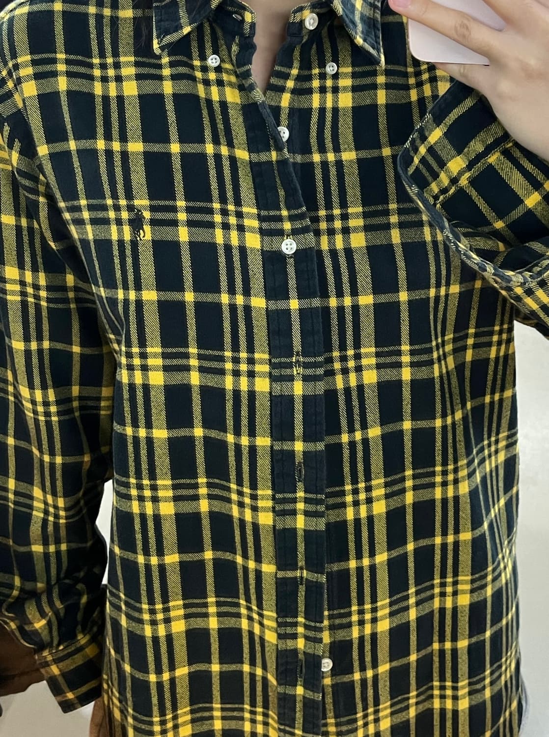 폴로 체크 셔츠 상품이미지2