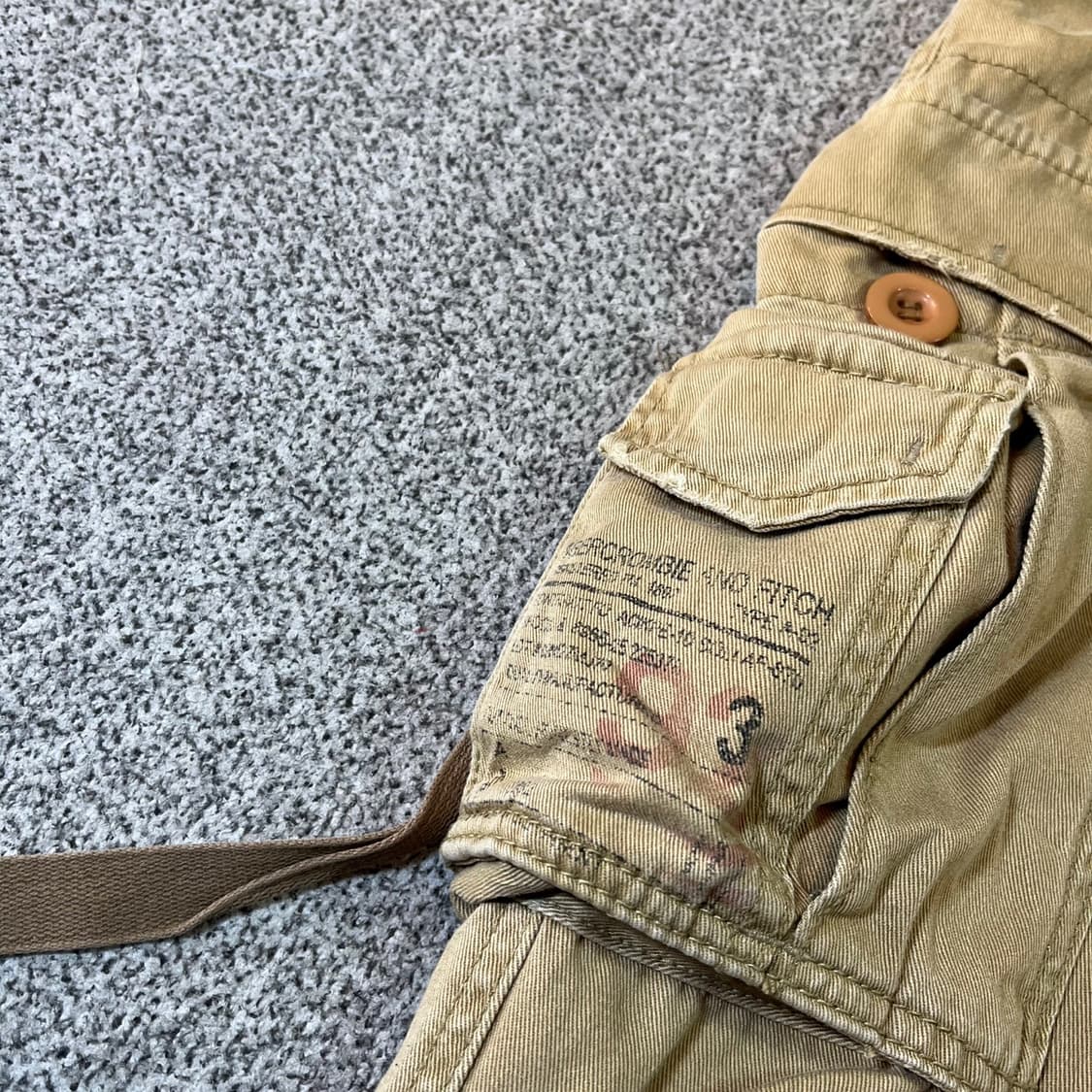 아베크롬비 카고 와이드 팬츠 상품이미지2