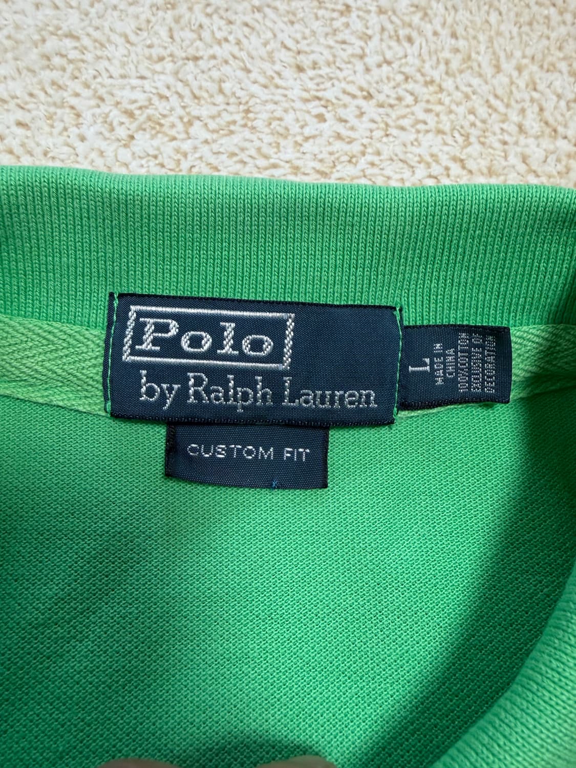 L) 폴로 랄프로렌 빅포니 카라티 그린 치프키프 상품이미지3