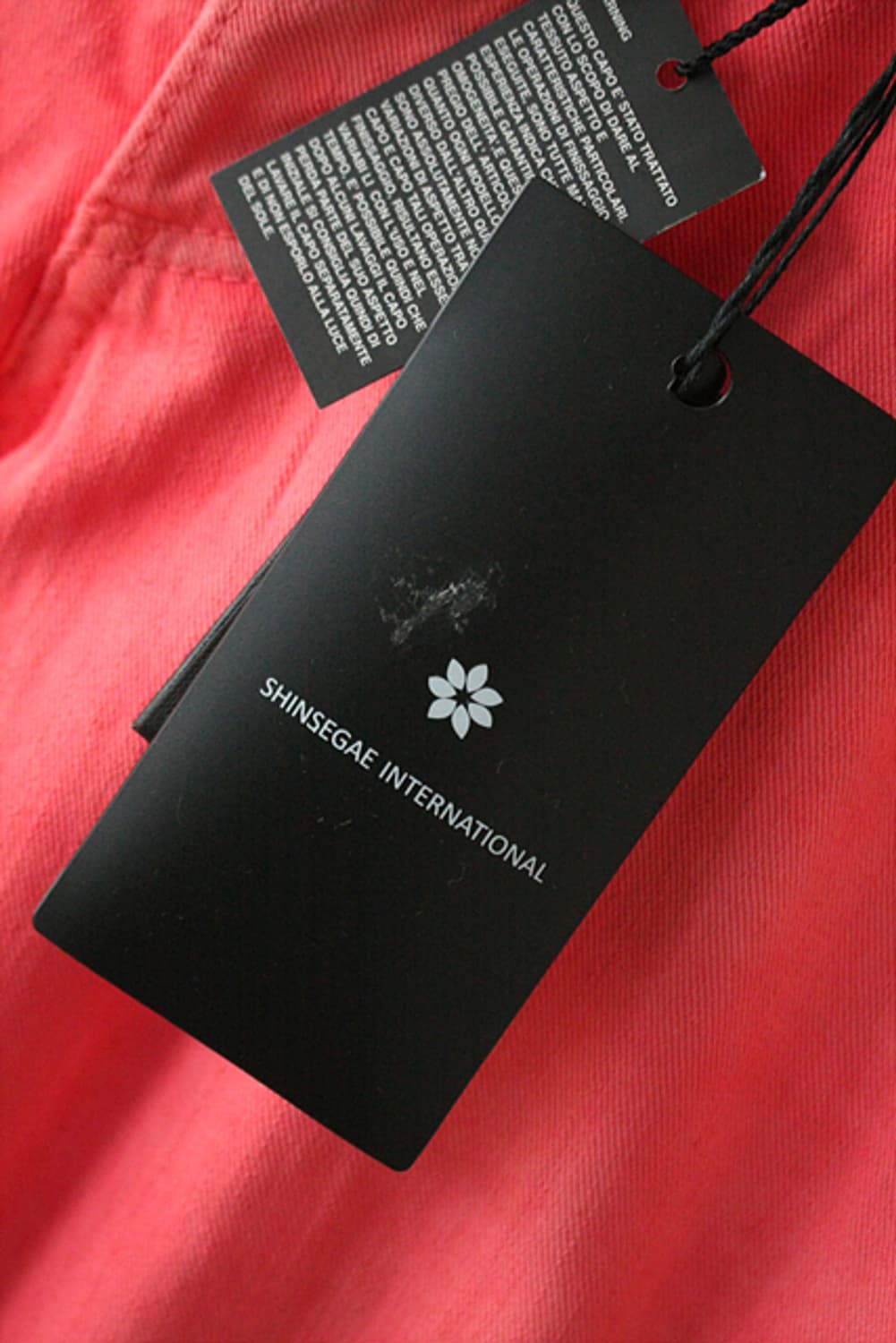 DSQUARED2 클레멘트 크롭 진 44 코랄 핑크 상품이미지7