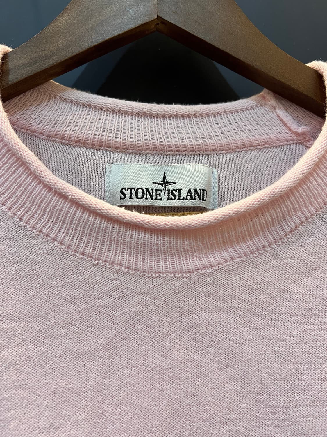 스톤아일랜드 로우 핸드 코튼 크루넥 니트 상품이미지4