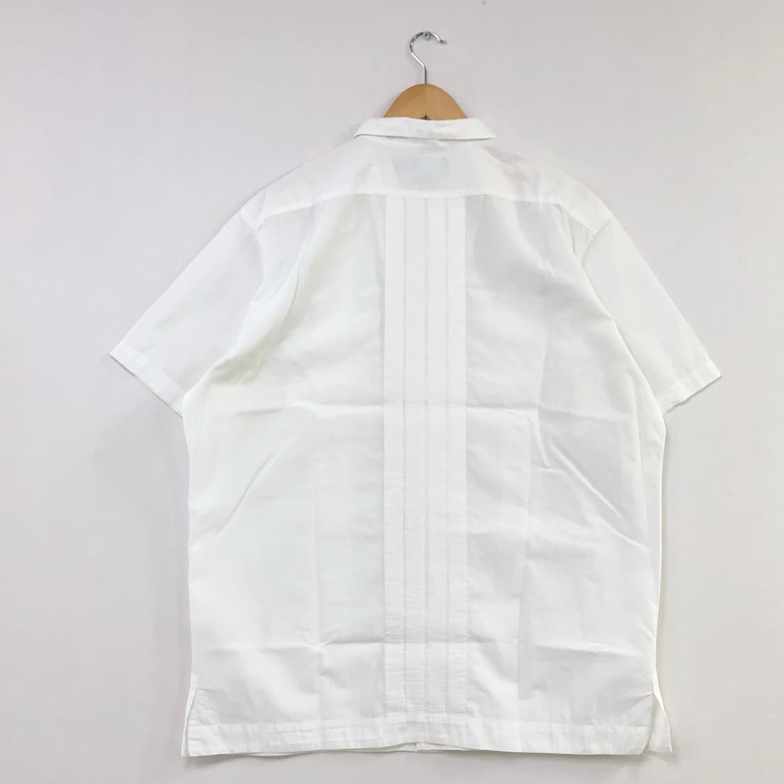 XL 폴로 구아야베라 쿠바 화이트 셔츠 상품이미지5