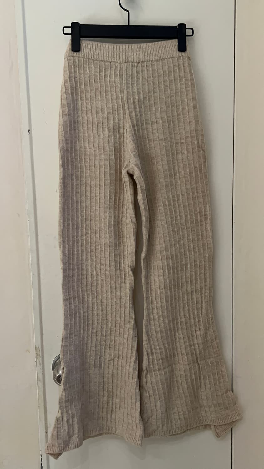 앤더슨벨 플레어 니트 팬츠 (S) 상품이미지4