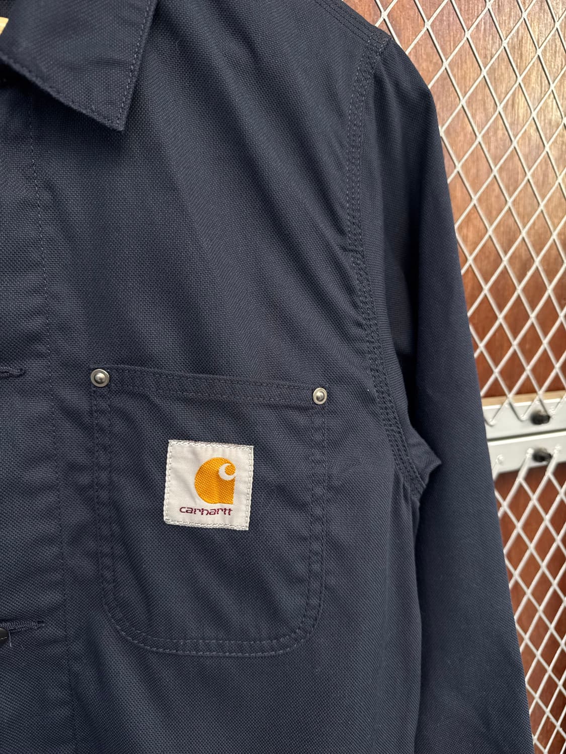 칼하트 wip 미시건 초어 포켓 코트 워크 자켓 네이비 S 상품이미지2