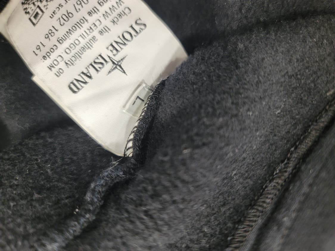 스톤아일랜드 쉐도우프로젝트 블랙 포켓 후드티 상품이미지5