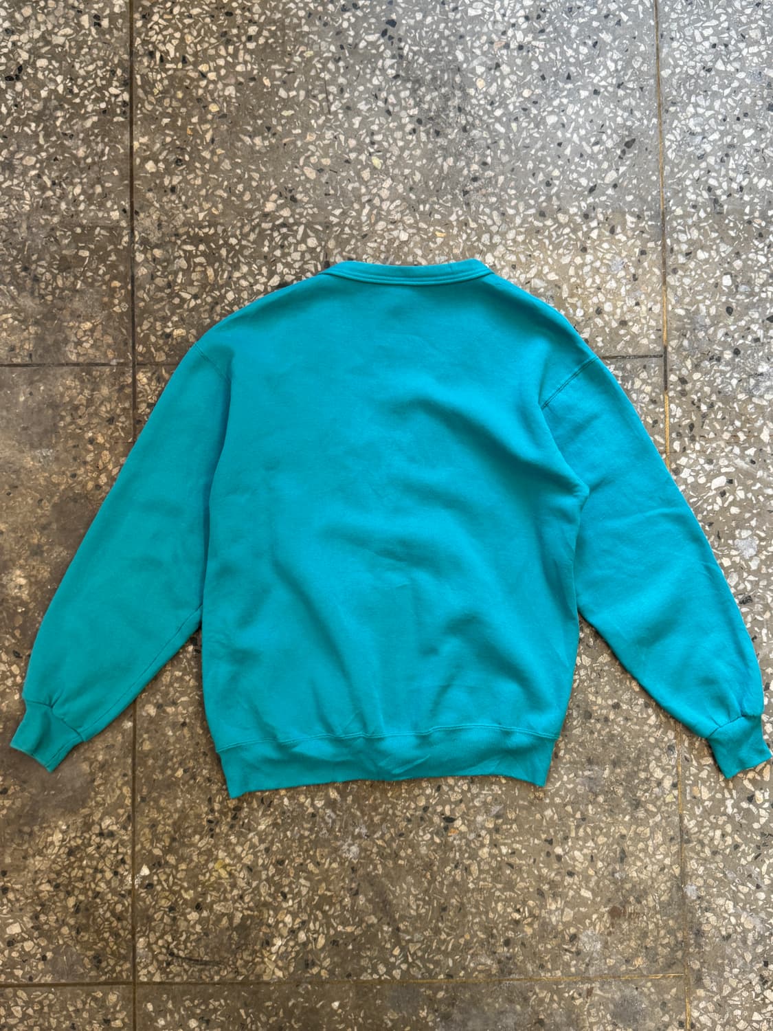 90s 러셀 민트 스웻 가디건(T41) 상품이미지5