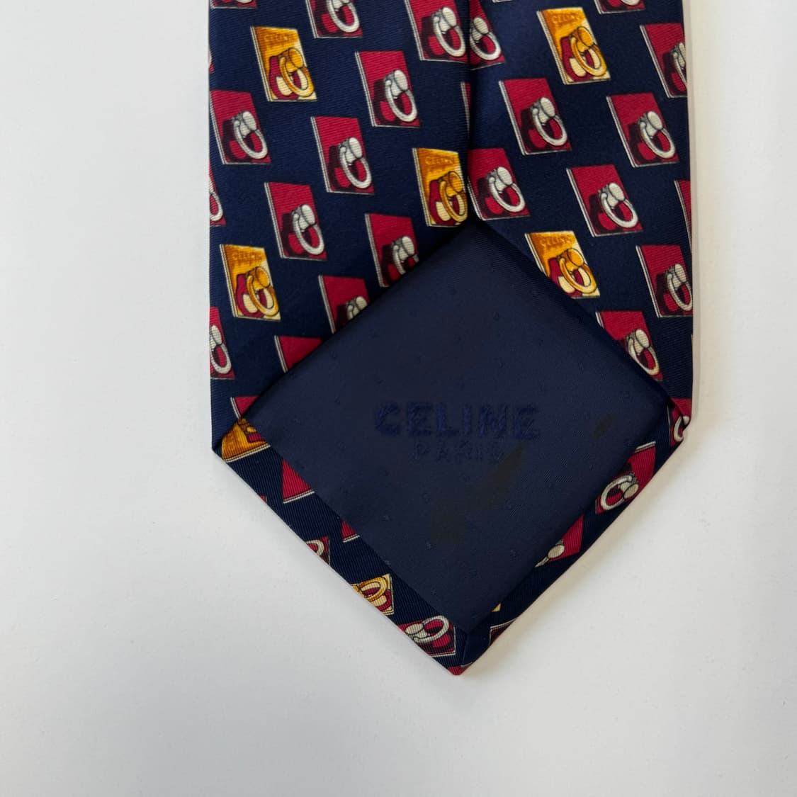 셀린느(celine) 영문모노그램 명품 정품 넥타이 상품이미지5