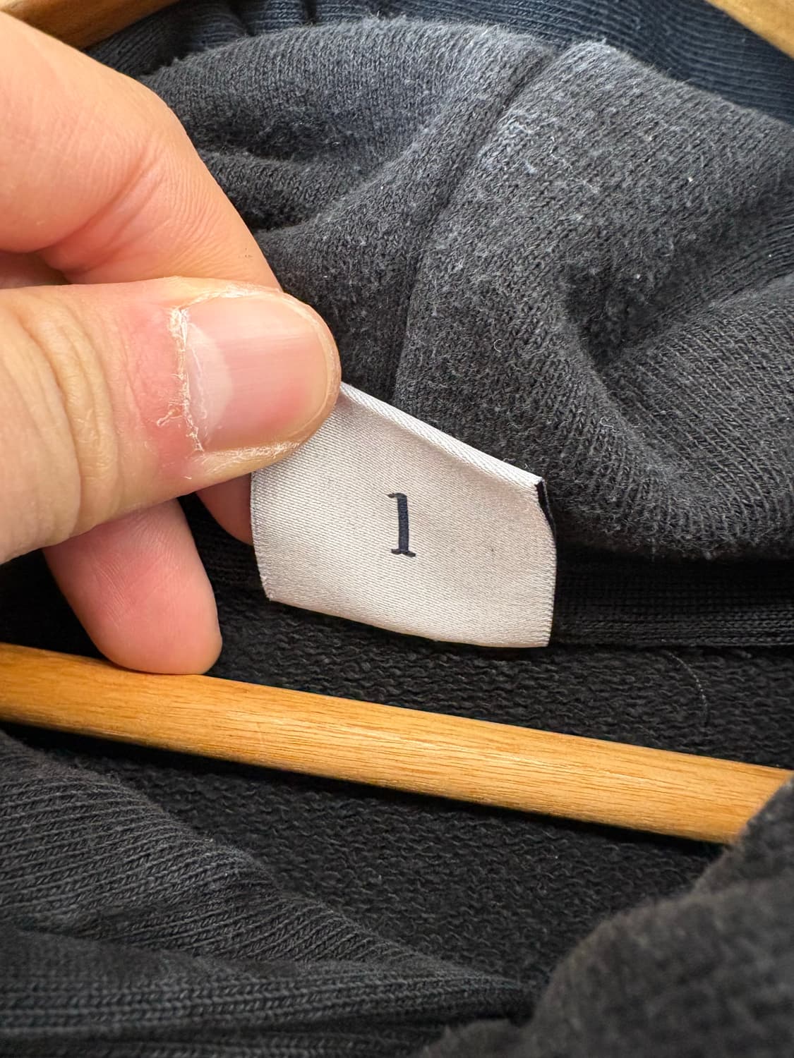 아크메드라비 프린팅 후드티 블랙 상품이미지7