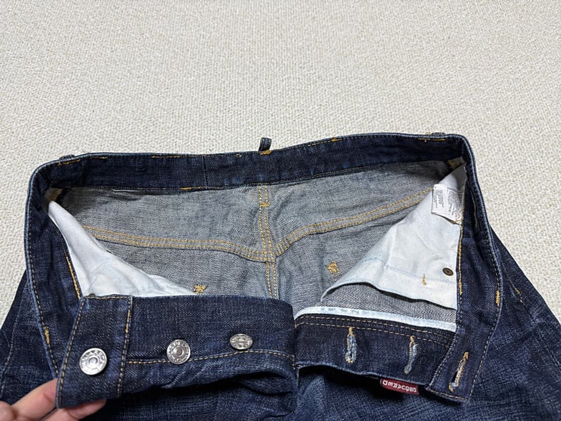 디스퀘어드 청바지 남성용 34인치 상품이미지3