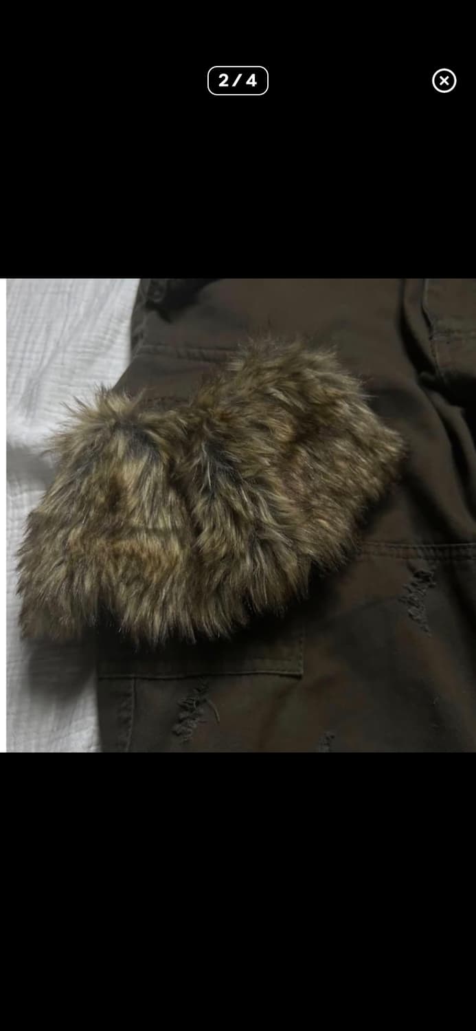 G.O.A real fur cargo pants 상품이미지2