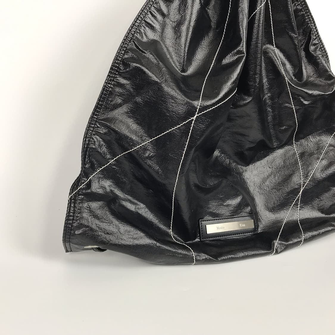 마뗑킴 스트링 코팅 백팩 가방 상품이미지3