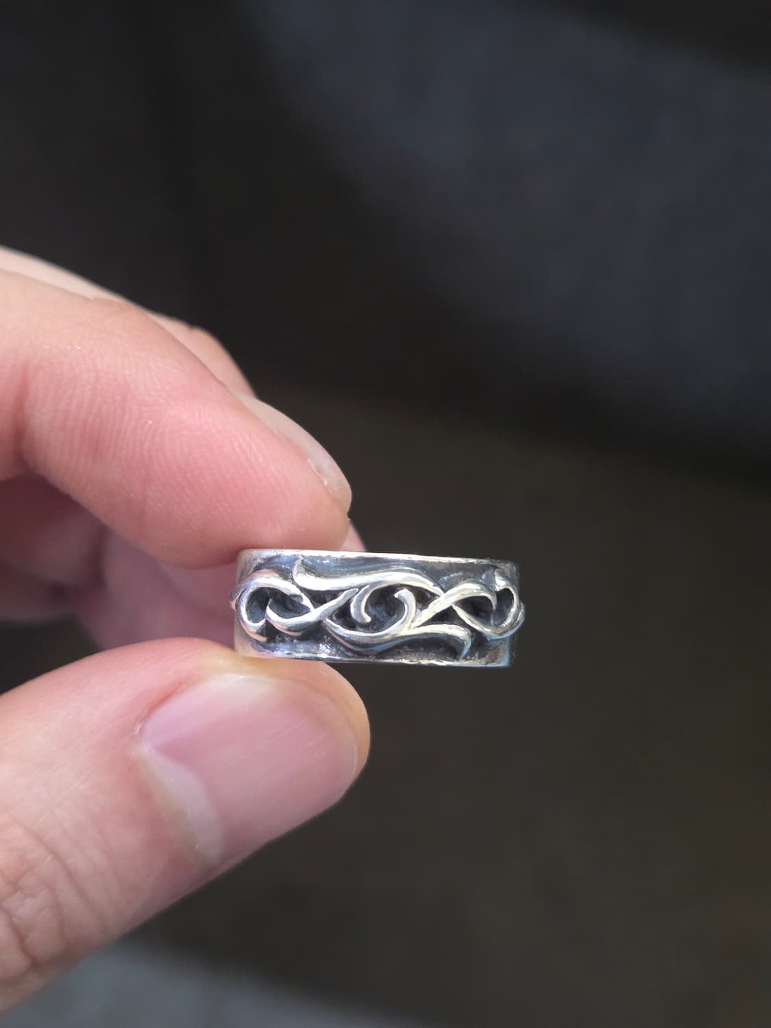 크롬하츠 더블내로우 바인밴드링 us6.5 ks13 상품이미지1