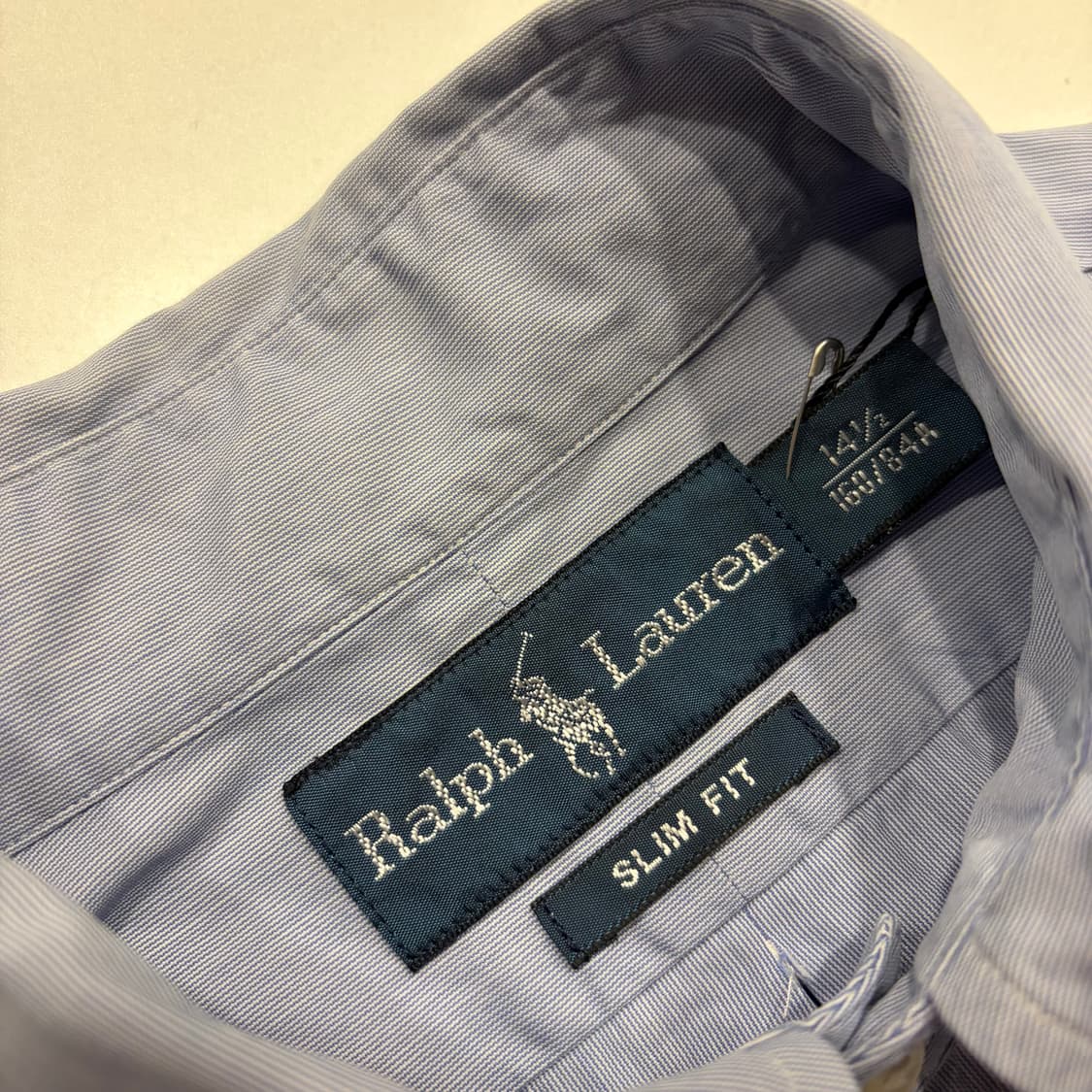 폴로 랄프로렌 슬림핏 셔츠 스카이 블루 C97 상품이미지5