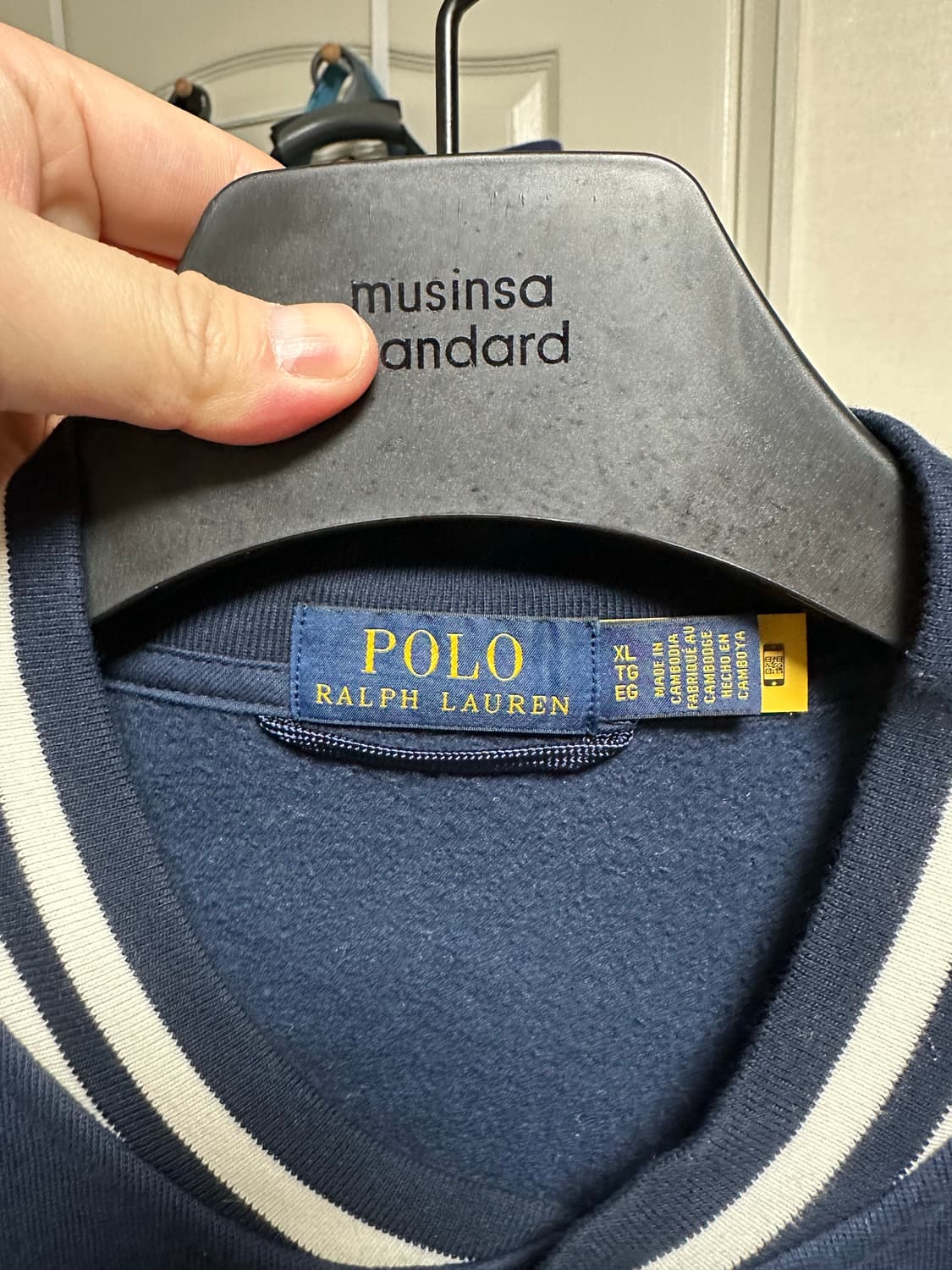 폴로랄프로렌 플리스 베이스볼자켓 XL 정리해요~~!! 상품이미지3