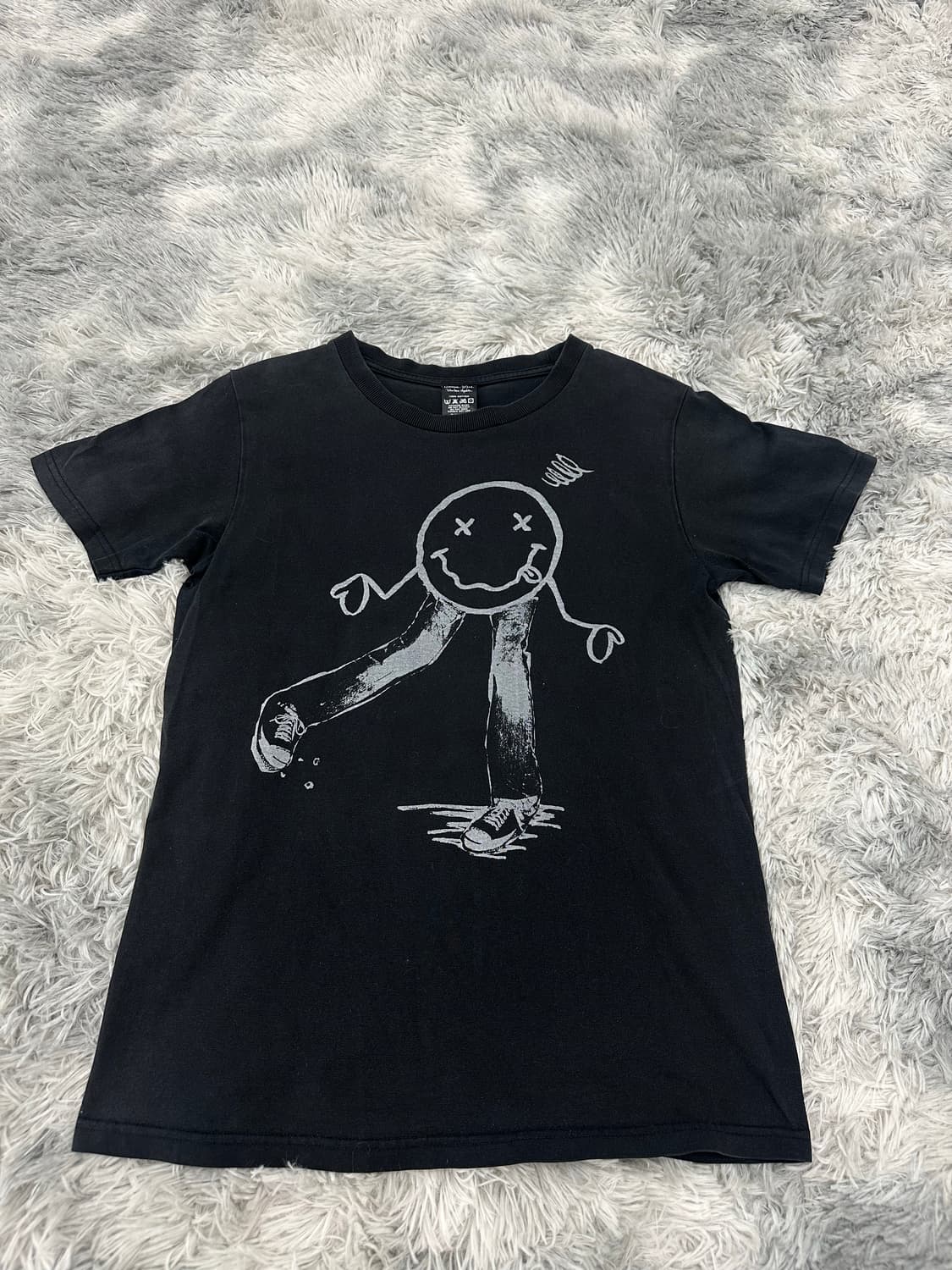 [1]06ss Number (N)ine 9주년 닐바나 스마일리 반팔티 상품이미지1