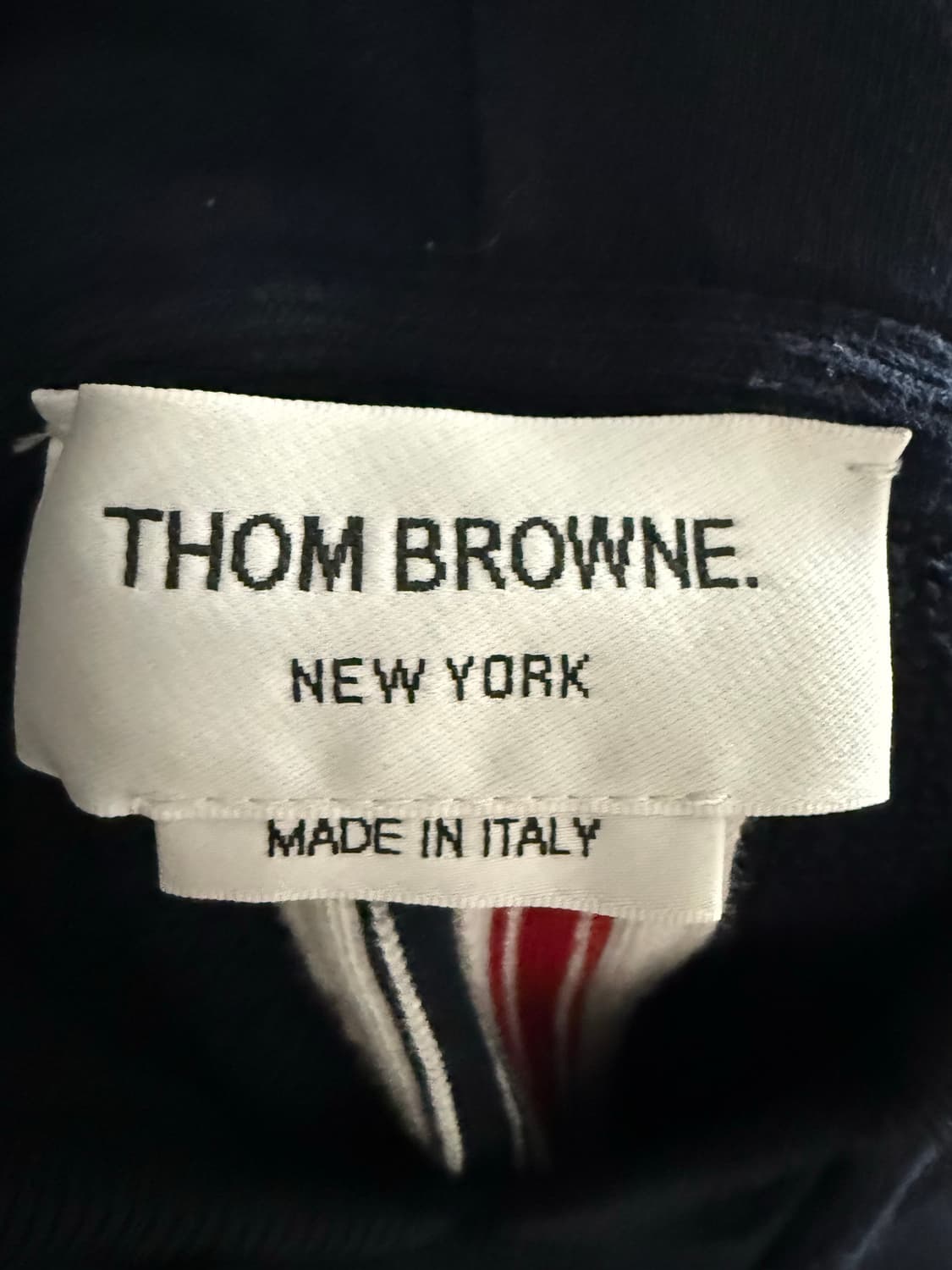 톰브라운 백삼선 후드티 5size(100~105) 상품이미지4