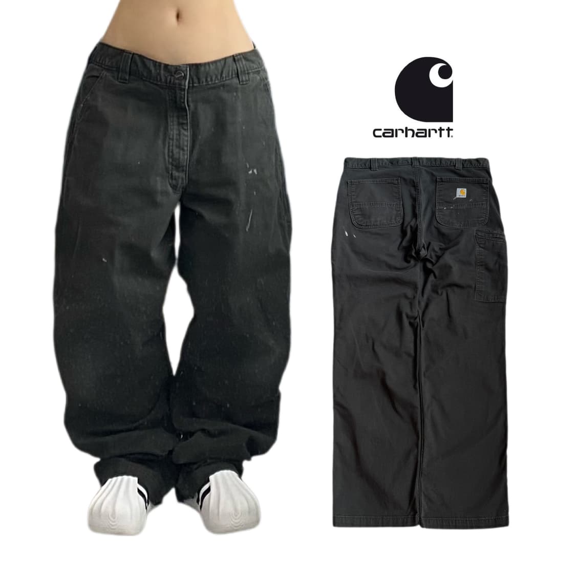 칼하트 OG 카펜터 페이드 와이드 워크팬츠 상품이미지1