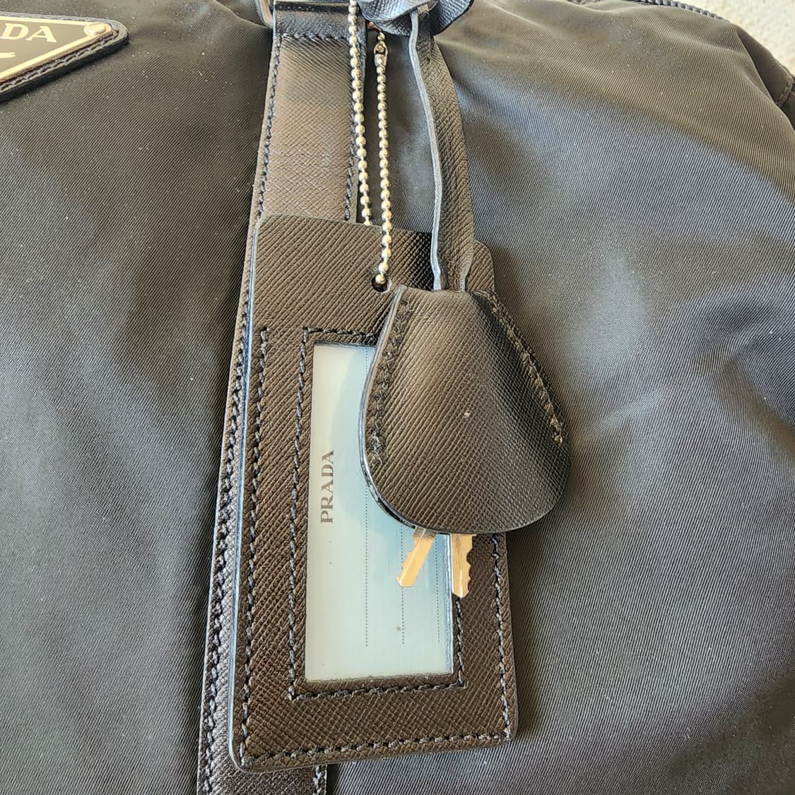 상태최상 프라다 테스토 나일론 사피아노 보스턴백 여행가방 토트형 상품이미지4