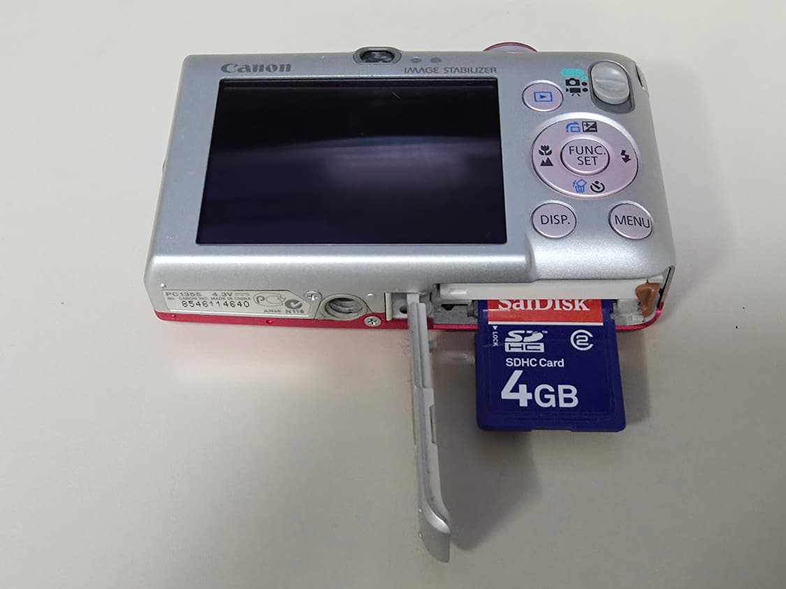캐논 익서스 95is 빈티지 디지털카메라 상품이미지8
