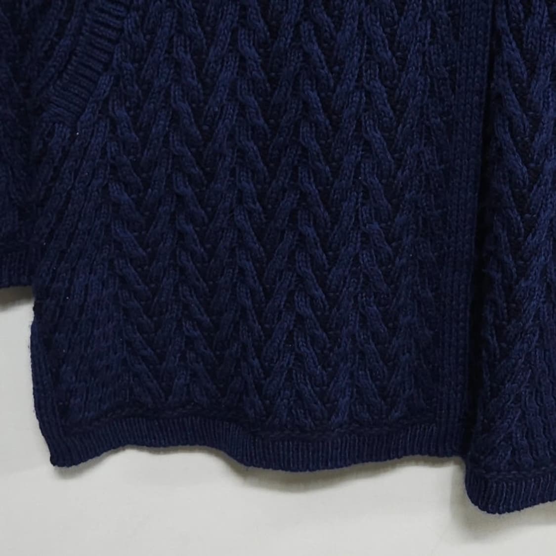 여성S AranCrafts 아란크래프트 메리노울 롱 가디건 숄카라 상품이미지7