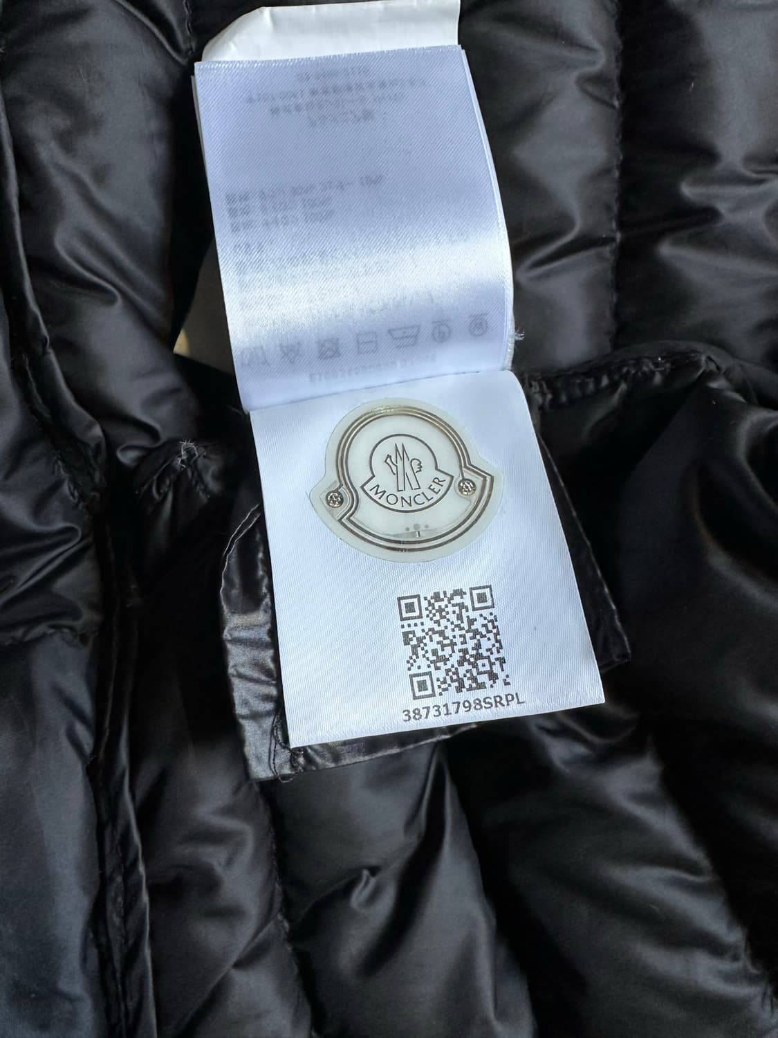 몽클레어 블랙 경량 패딩 0사이즈 [XS] 상품이미지10