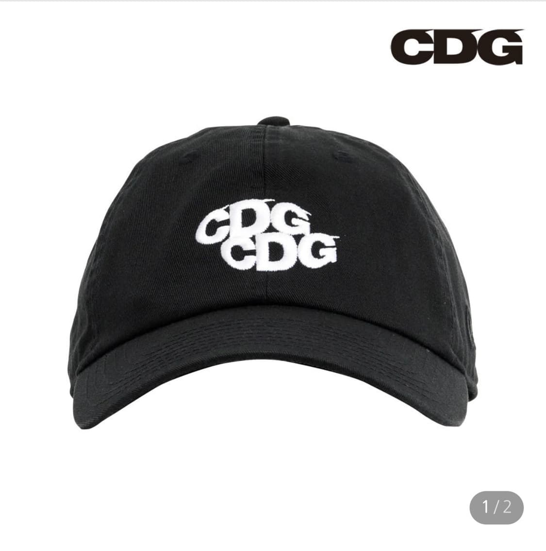 꼼데가르송 뉴에라 콜라보 볼캡 상품이미지1