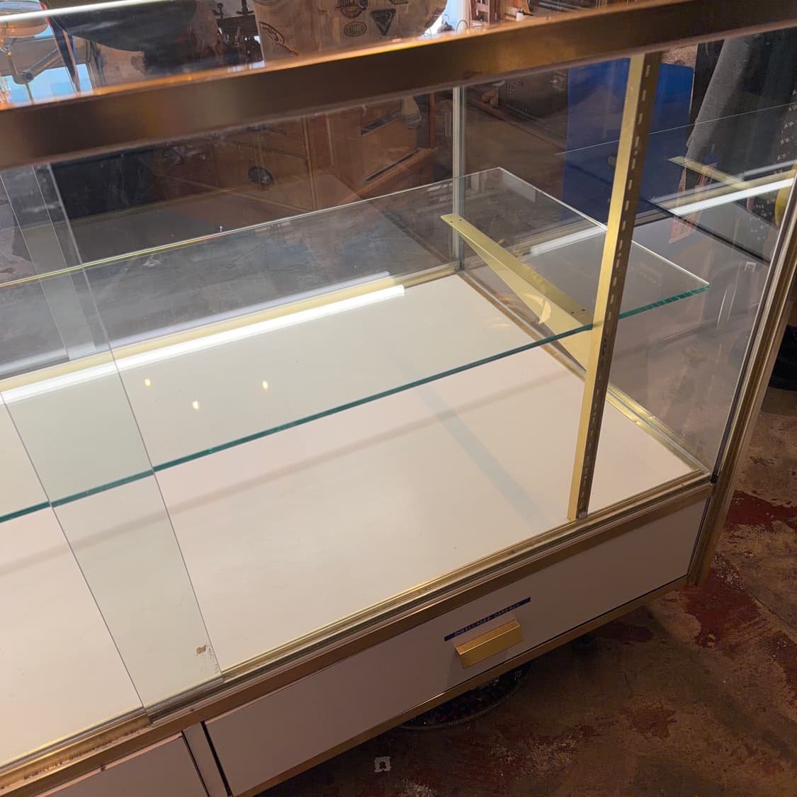 급처 빈티지 프랑스 유리 진열장 쇼케이스 상품이미지5