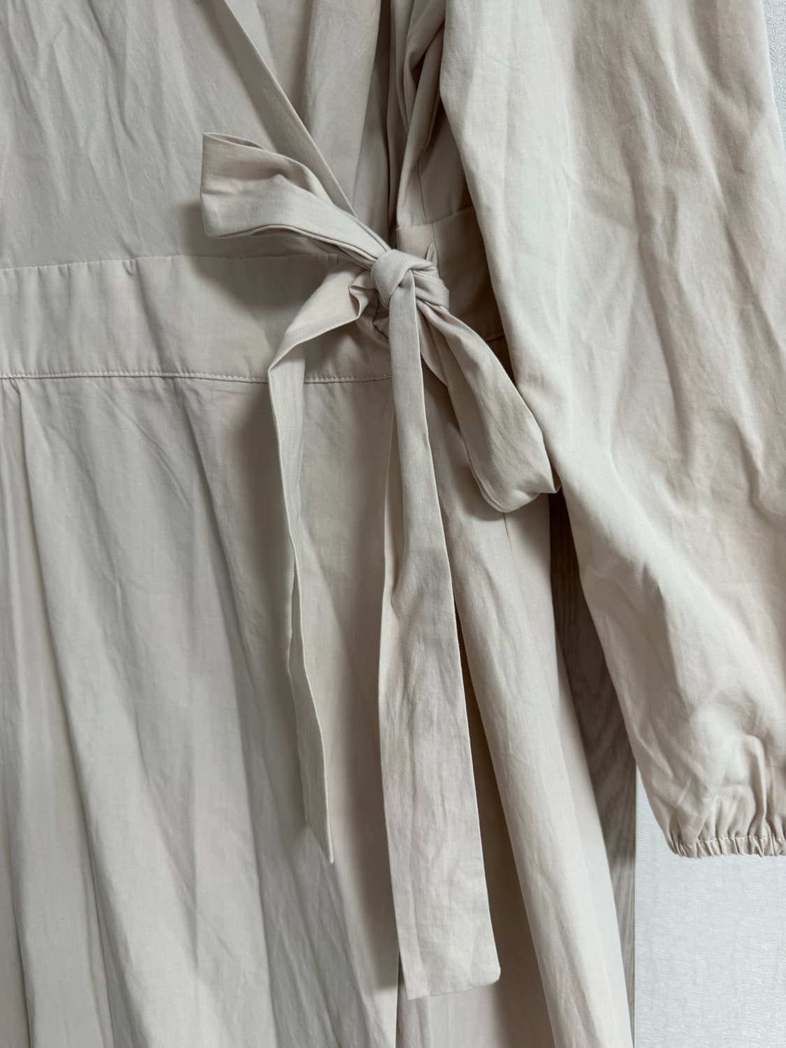 핫핑 베이지 랩 원피스 66 새상품 상품이미지4