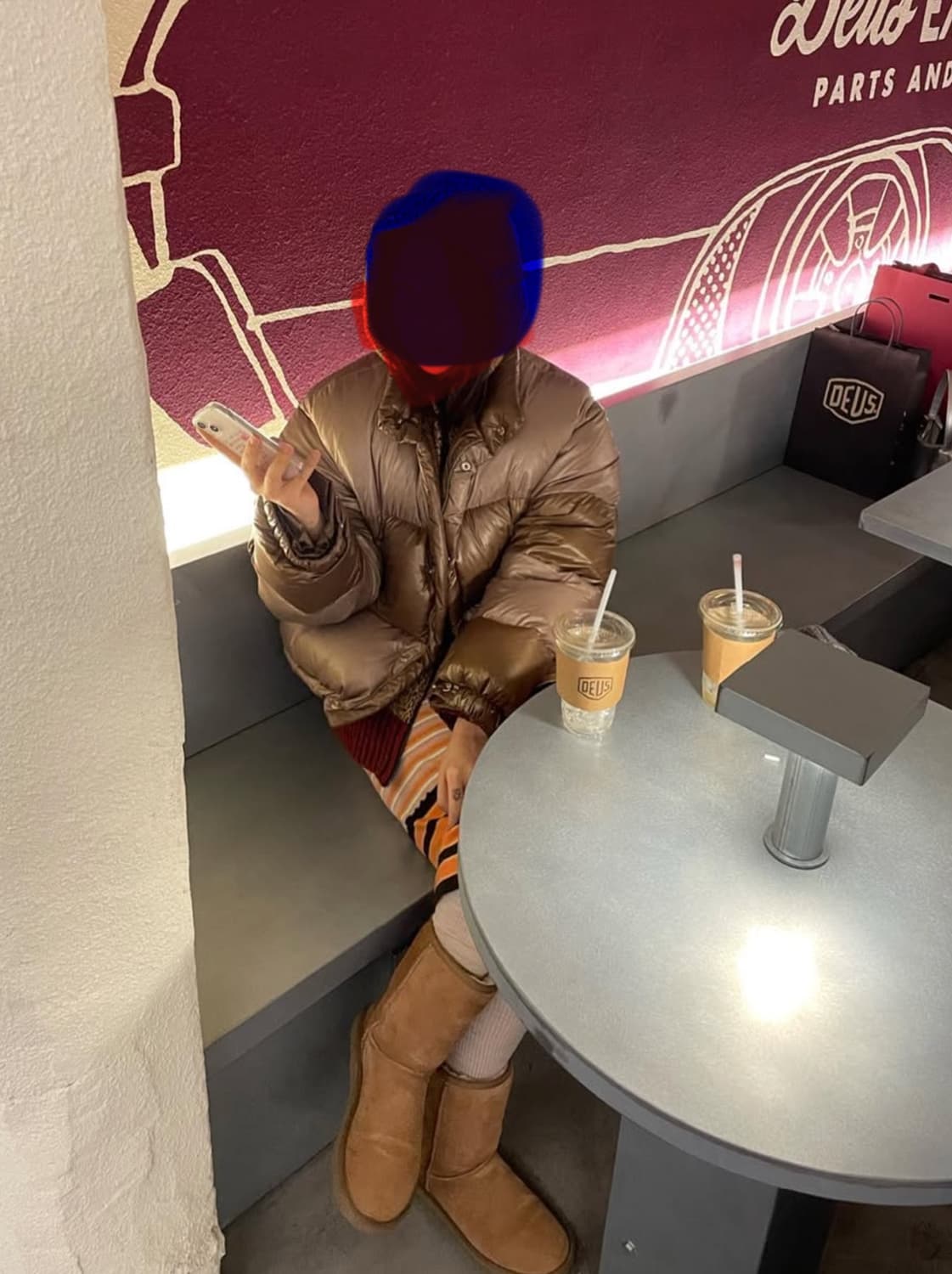 스탠드얼론 투톤 패딩 상품이미지7