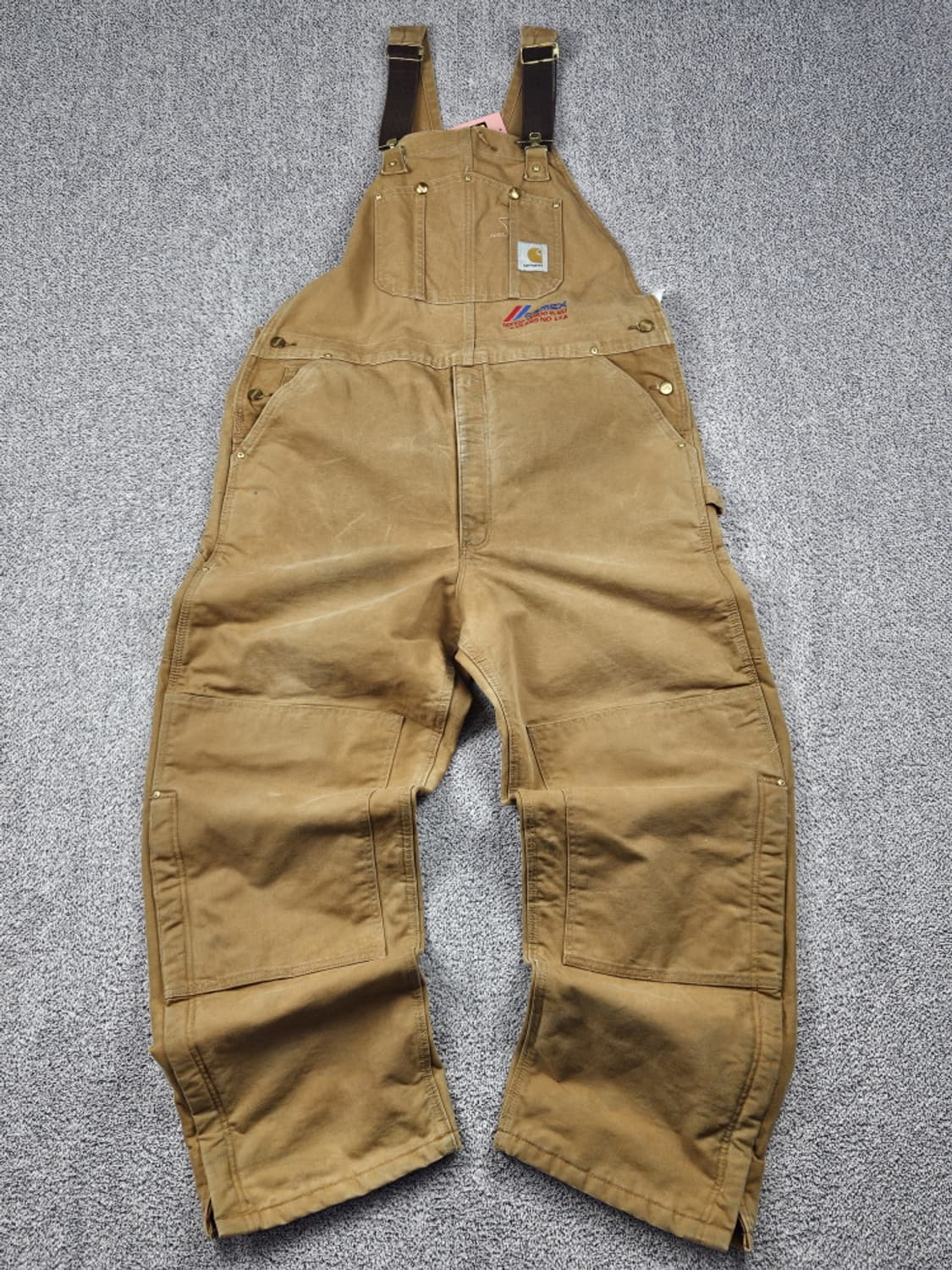 칼하트 덕캔버스 더블니 워크 오버롤 슈트 ( 42X32 ) / 10312 상품이미지1
