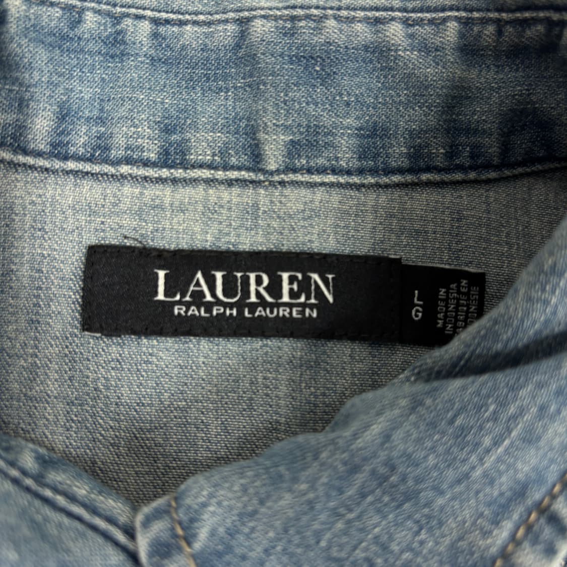 폴로 블랙라벨 데님 셔츠 상품이미지8