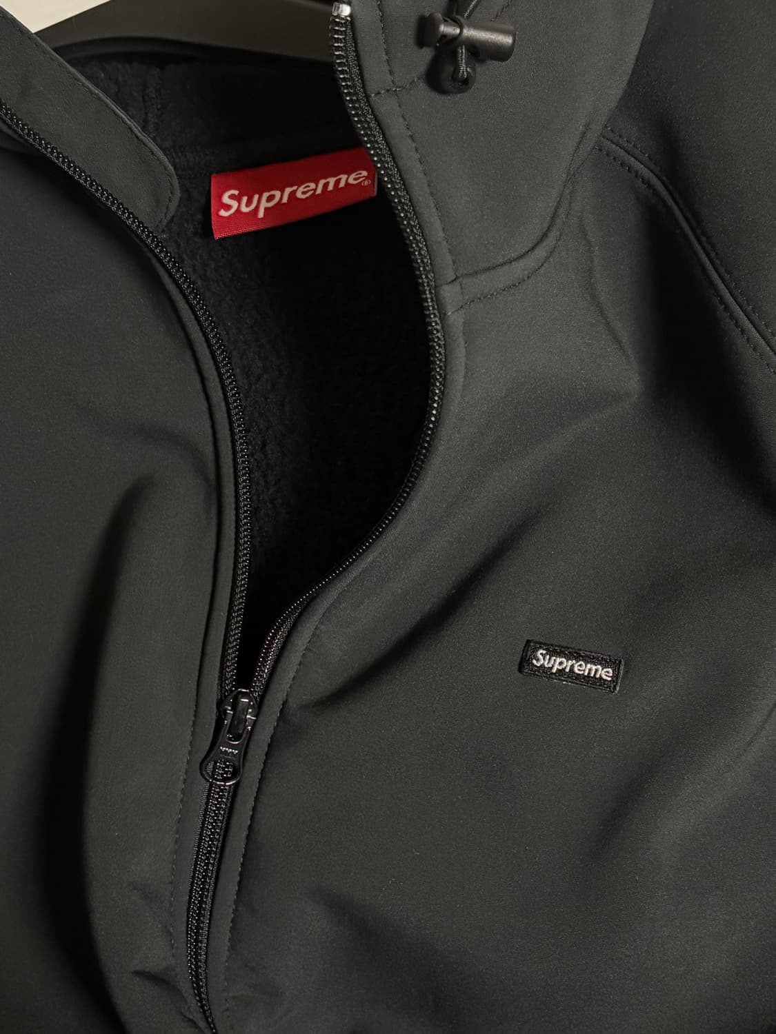 [상태좋음] 슈프림 윈드스토퍼 블랙 L  상품이미지2
