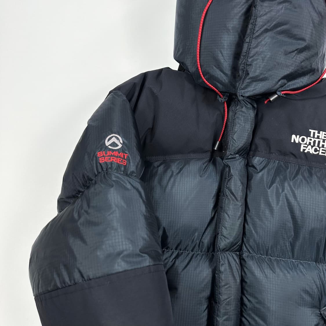 노스페이스 윈드스토퍼 차콜 드롭 패딩 점퍼 (XS 여성추천) 상품이미지5