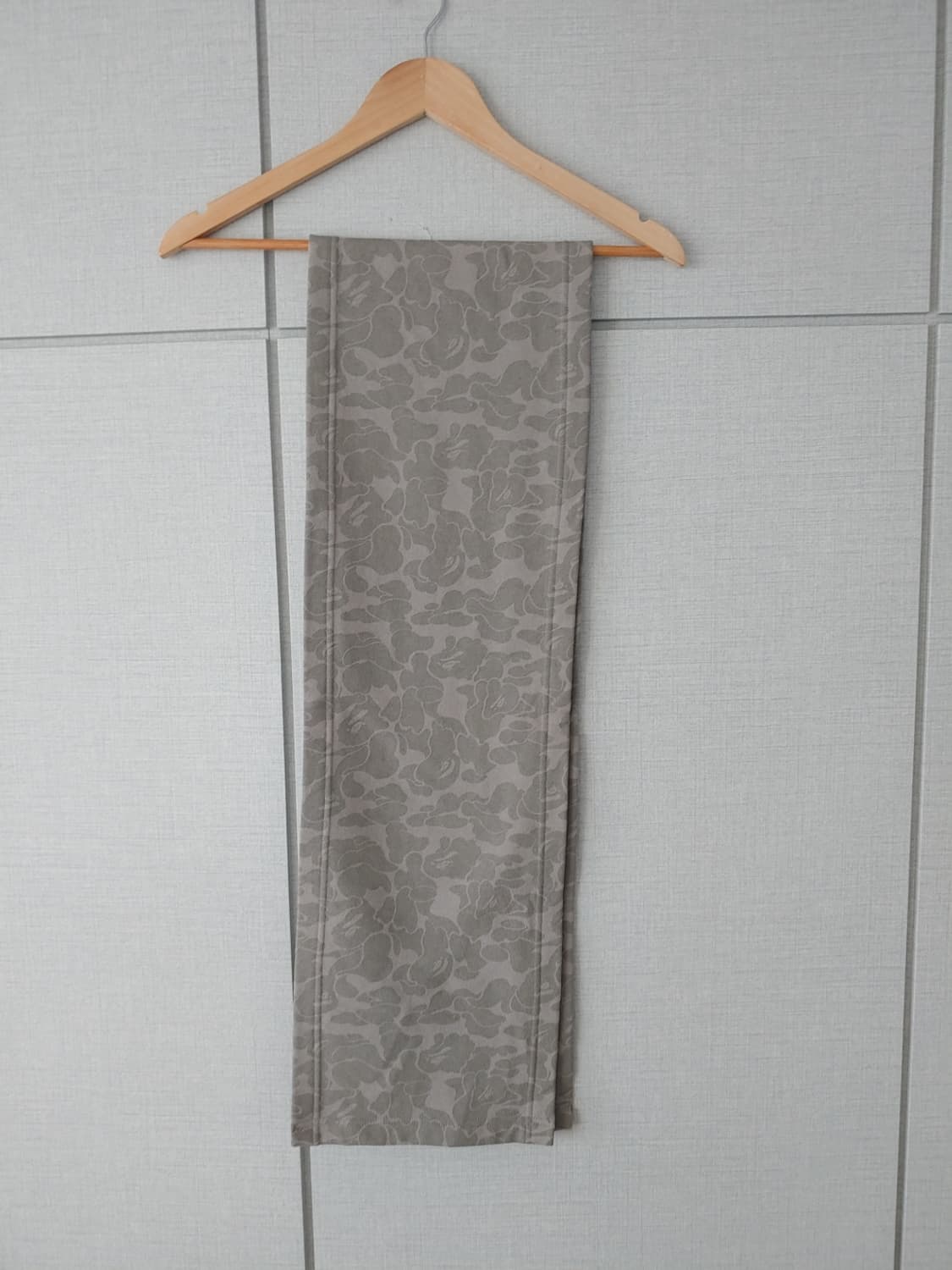 [OS] 베이프 APEE 그레이카모 컬리지 머플러 상품이미지2