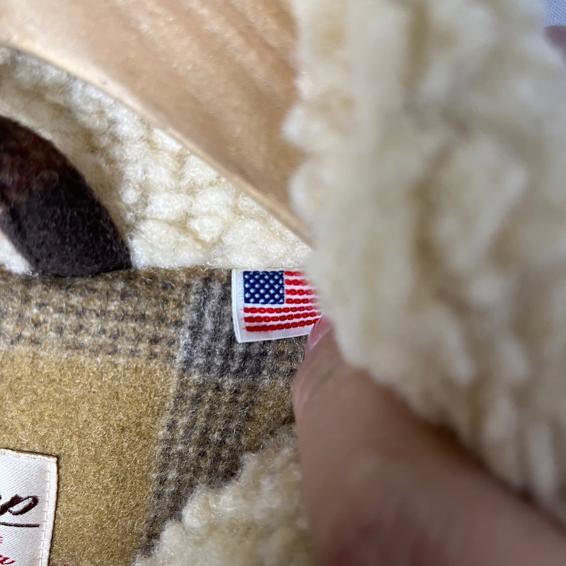 [Fox Knapp] USA 플란넬 숄카라 울 자켓 상품이미지5