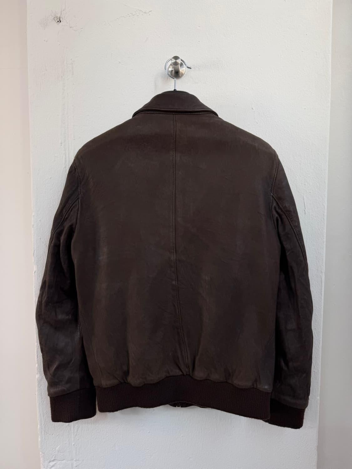 돌체앤가바나 플라이트 레더 봄버 자켓  상품이미지4