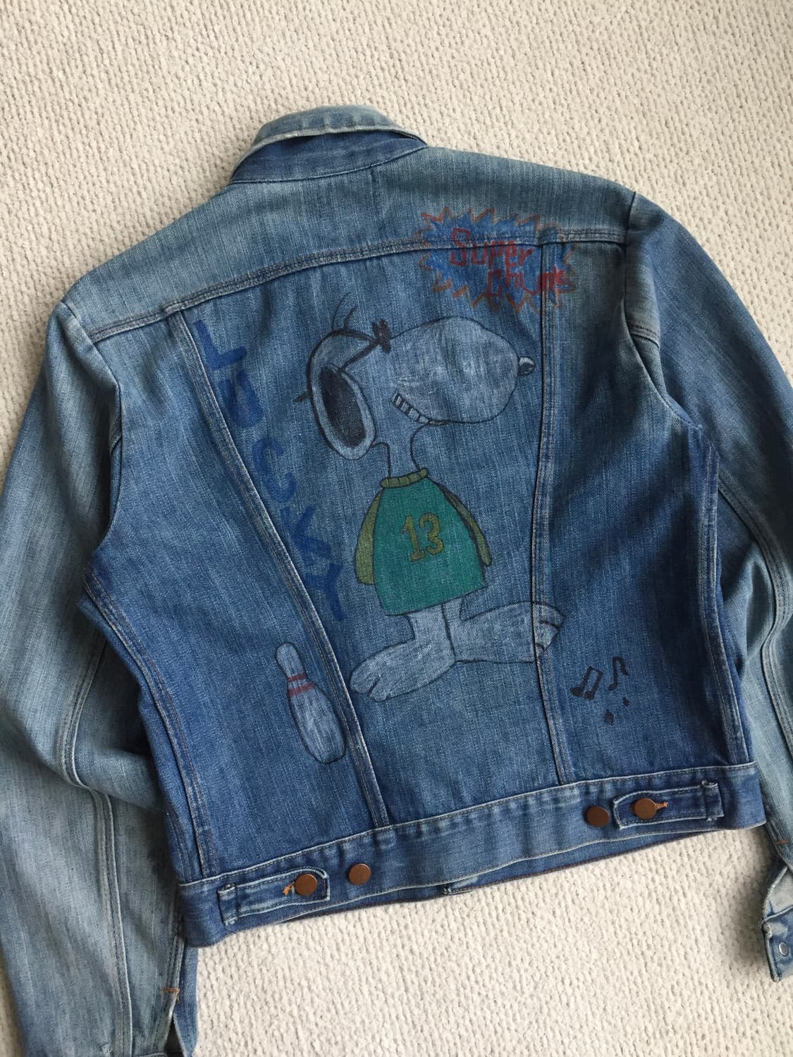 70‘s wrangler 124mj 126mj  데님 트러커 자켓 상품이미지7