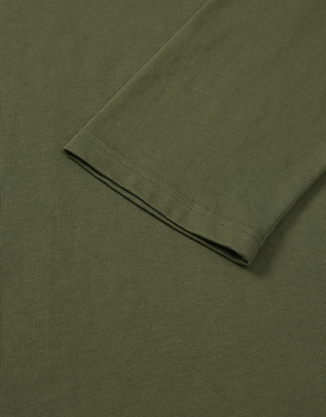 Mmlg 롱슬리브 티셔츠 딥올리브 L (새상품) 상품이미지5