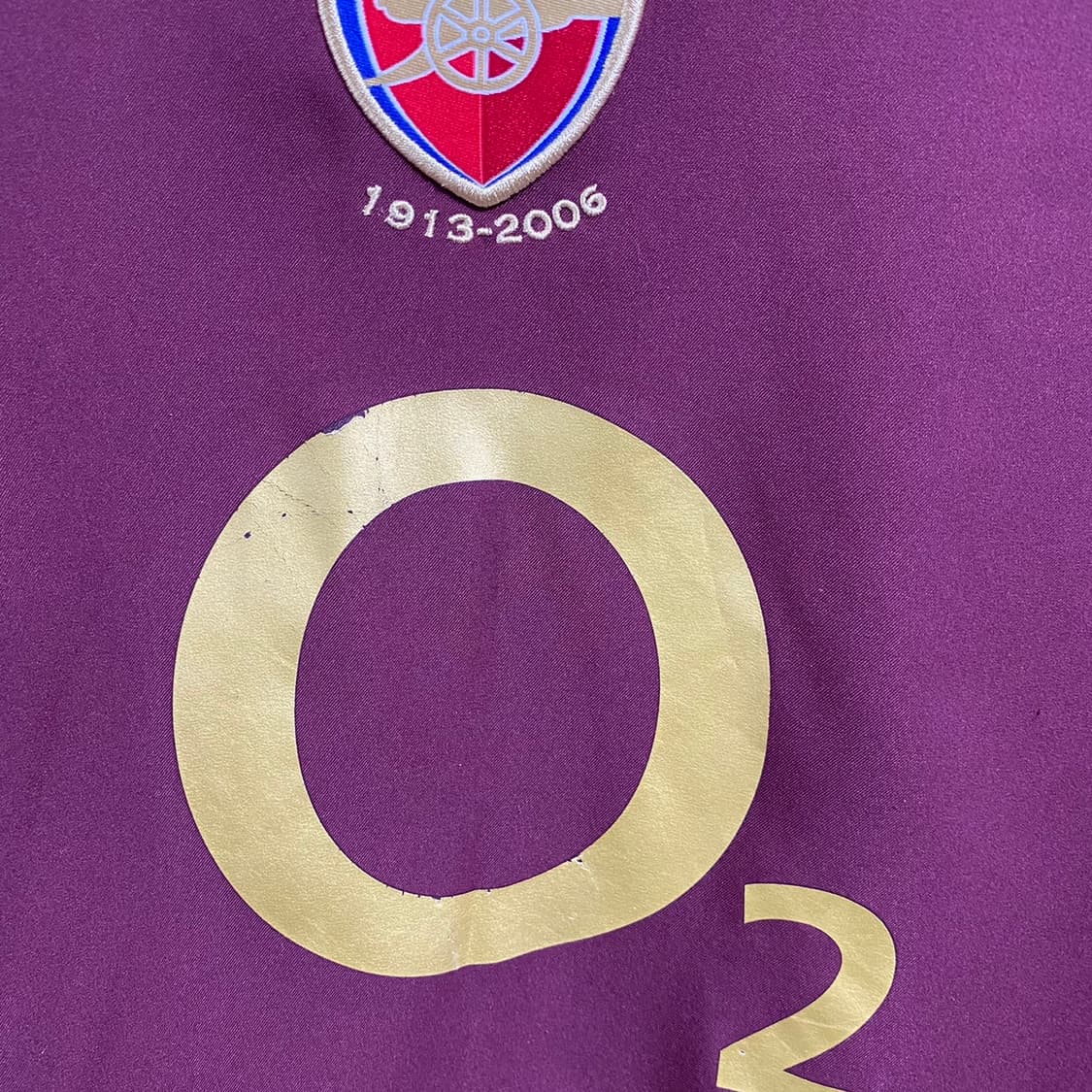 S 나이키 아스날 05-06 하이버리 앙리 유니폼 상품이미지8