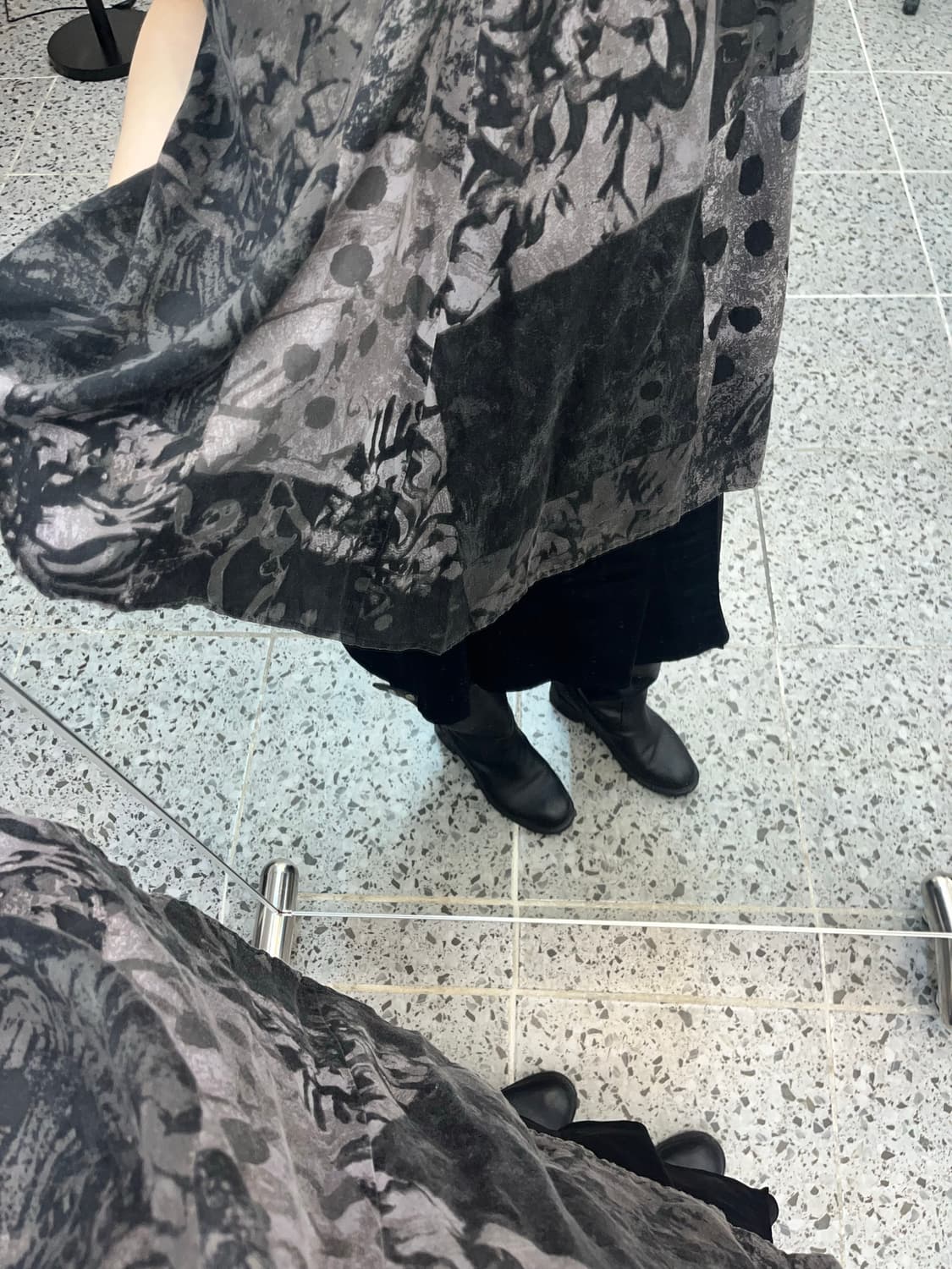 딥 빈티지 판초 슬리브리스 상품이미지5