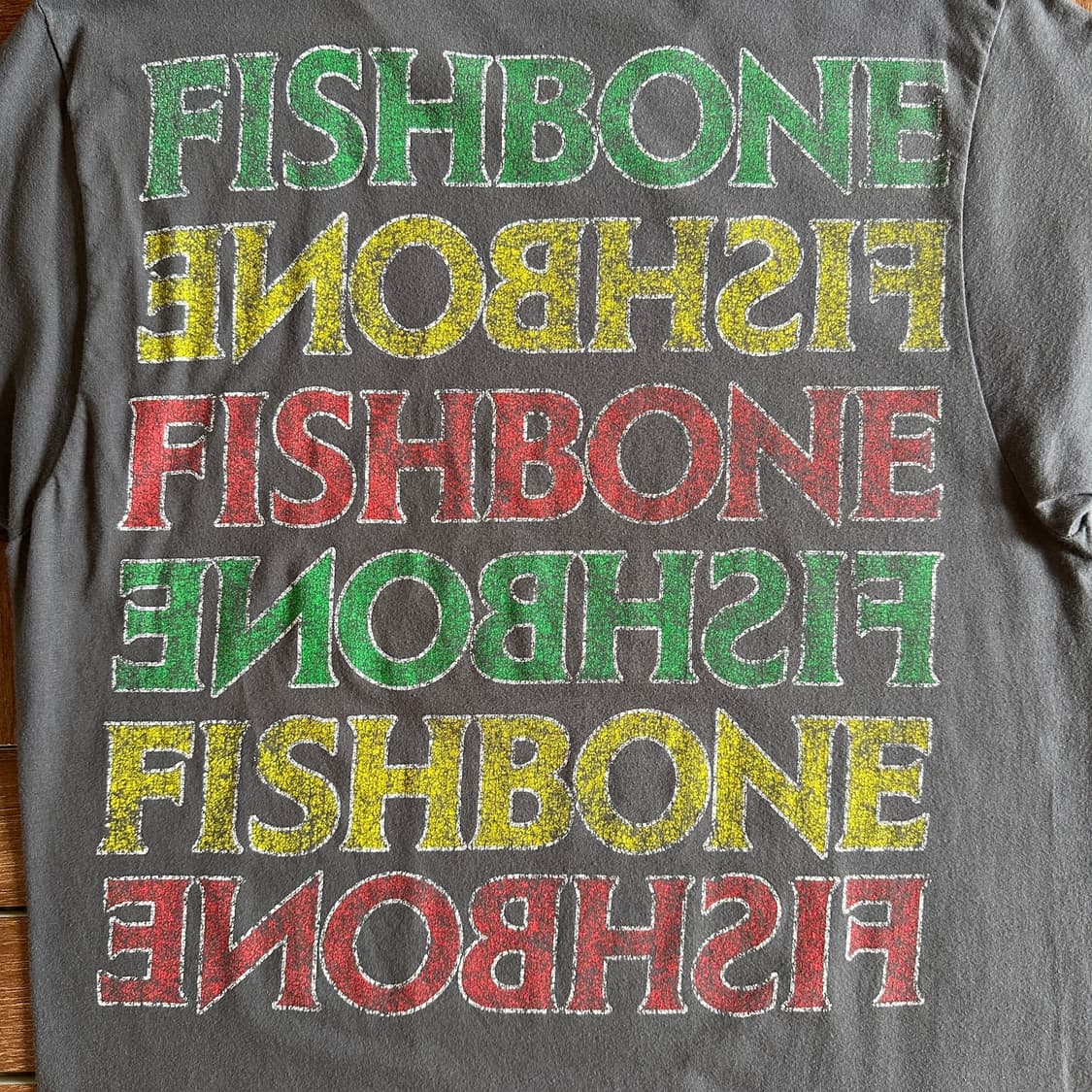 Hanes nano ‘Fishbone’ band 1/2 tee 상품이미지5