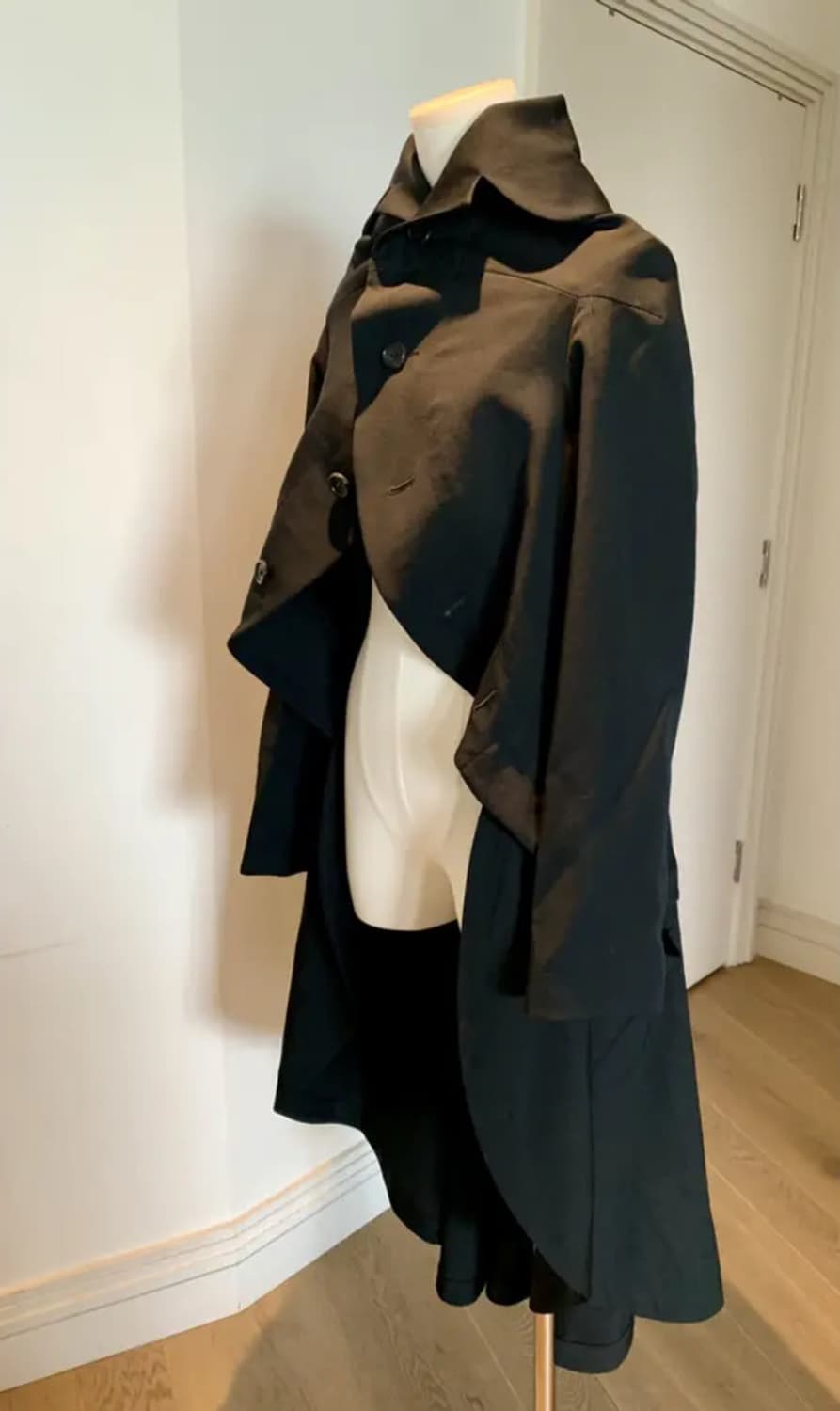 꼼데가르송 언발 케이프 자켓 상품이미지6