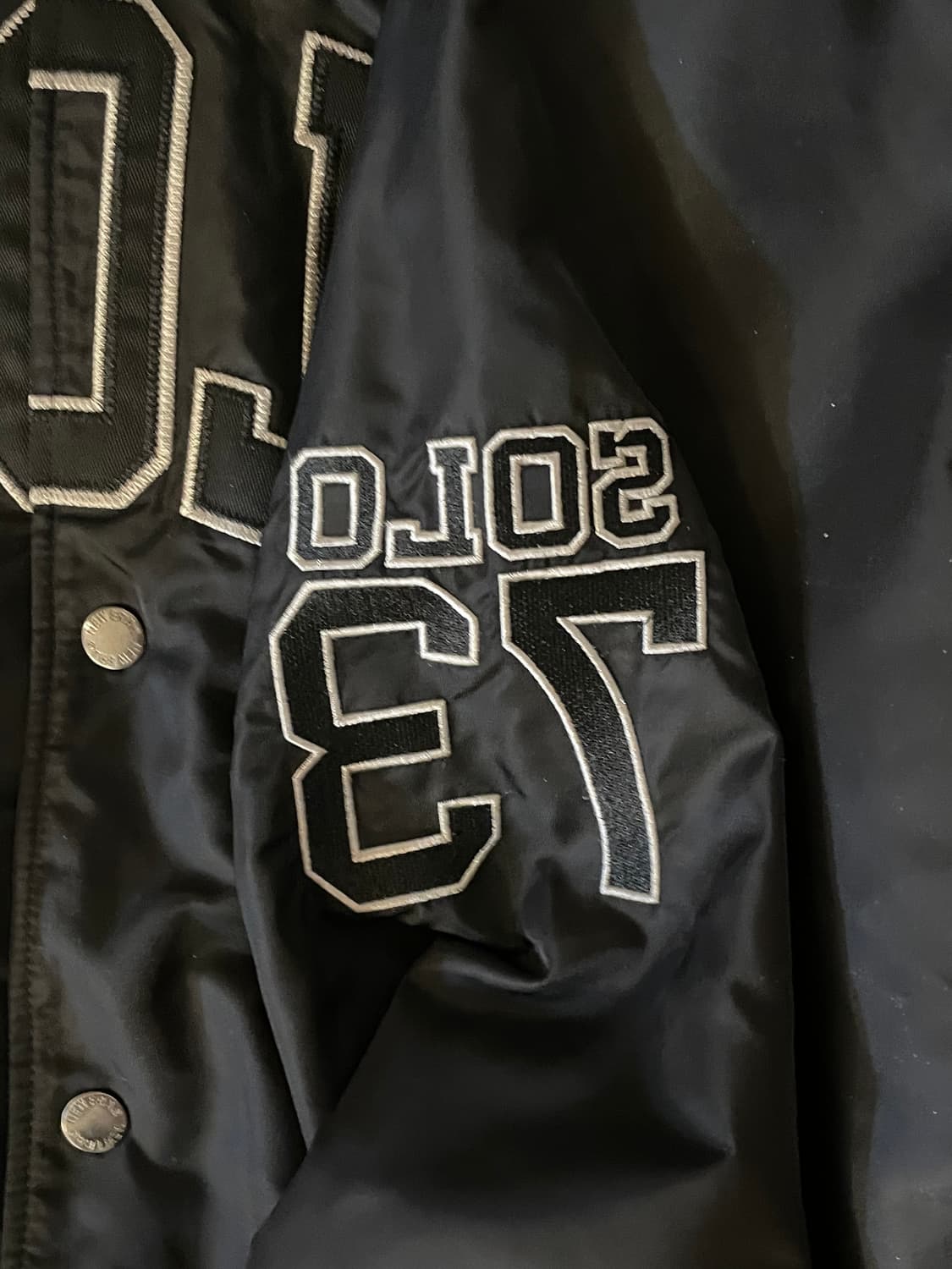 [XL] 솔로이스트 x 뉴에라 바시티 자켓 상품이미지8