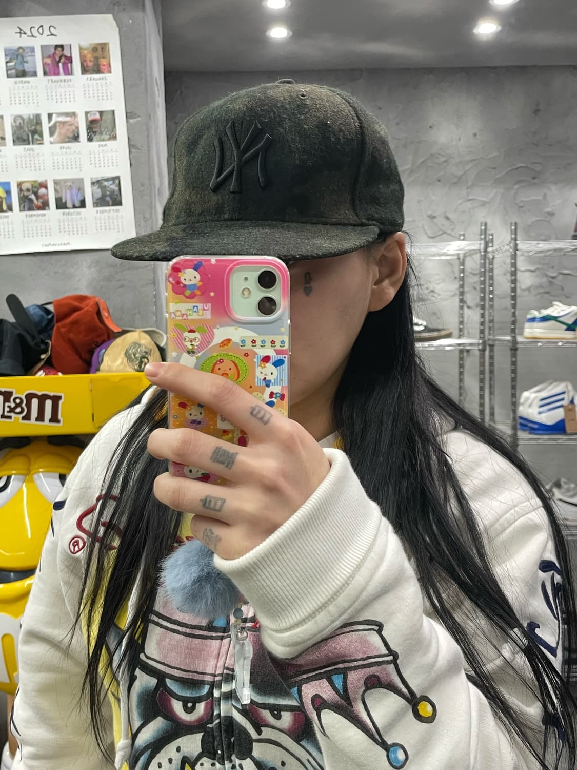 뉴에라 양키스 카모 울 캡 상품이미지7